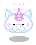 Example badge from the unicorns collection