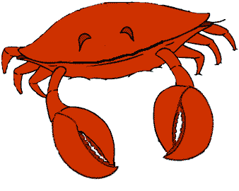 Example badge from the crabs collection