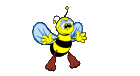 Example badge from the bees collection