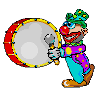 Example badge from the clowns collection