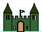 Example badge from the castles collection