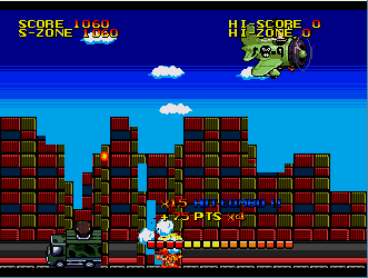 Bomb on Basic City - Megadrive/Genesis