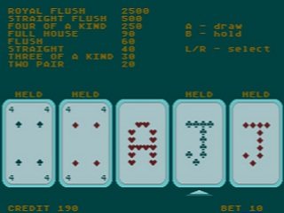 Sega Genesis development - Gen Poker